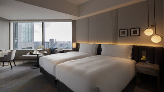 プレミアム ルーム シングルベッド 2 台 (Bath Shower Combination)