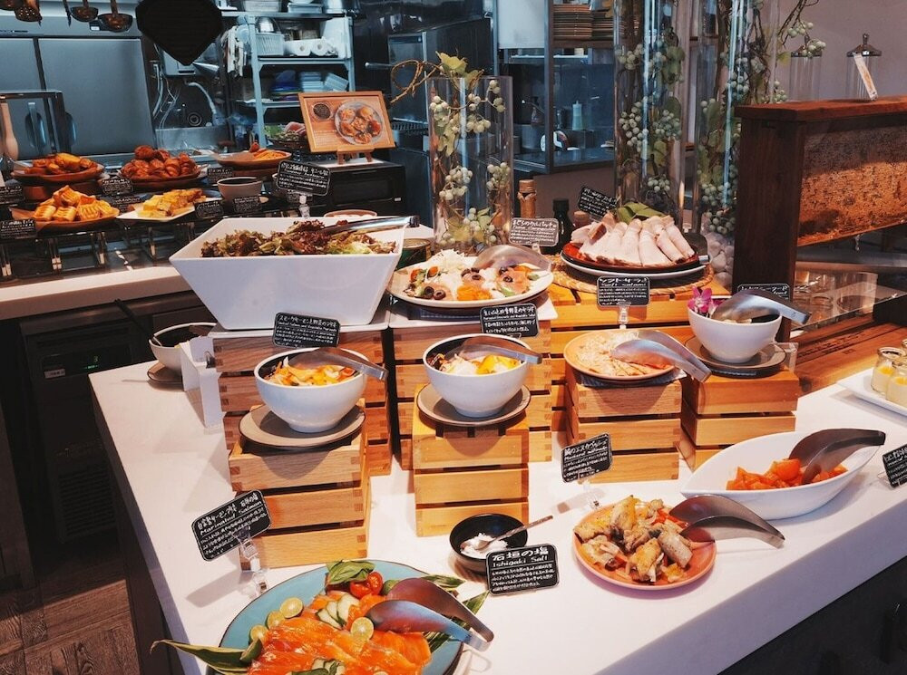 朝食ビュッフェ