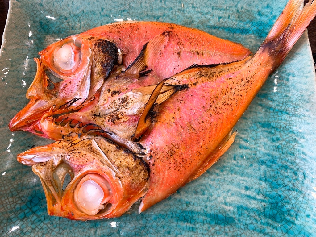 「伊豆長岡 京急ホテル」 料理 128900536 金目鯛開き