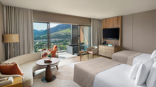 スタンダード ツインルーム, マウンテンビュー, 夜景がきれい, 海が見える, 禁煙