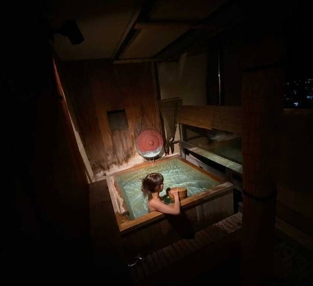 月や星を眺めつつ
部屋風呂でゆったり / 1