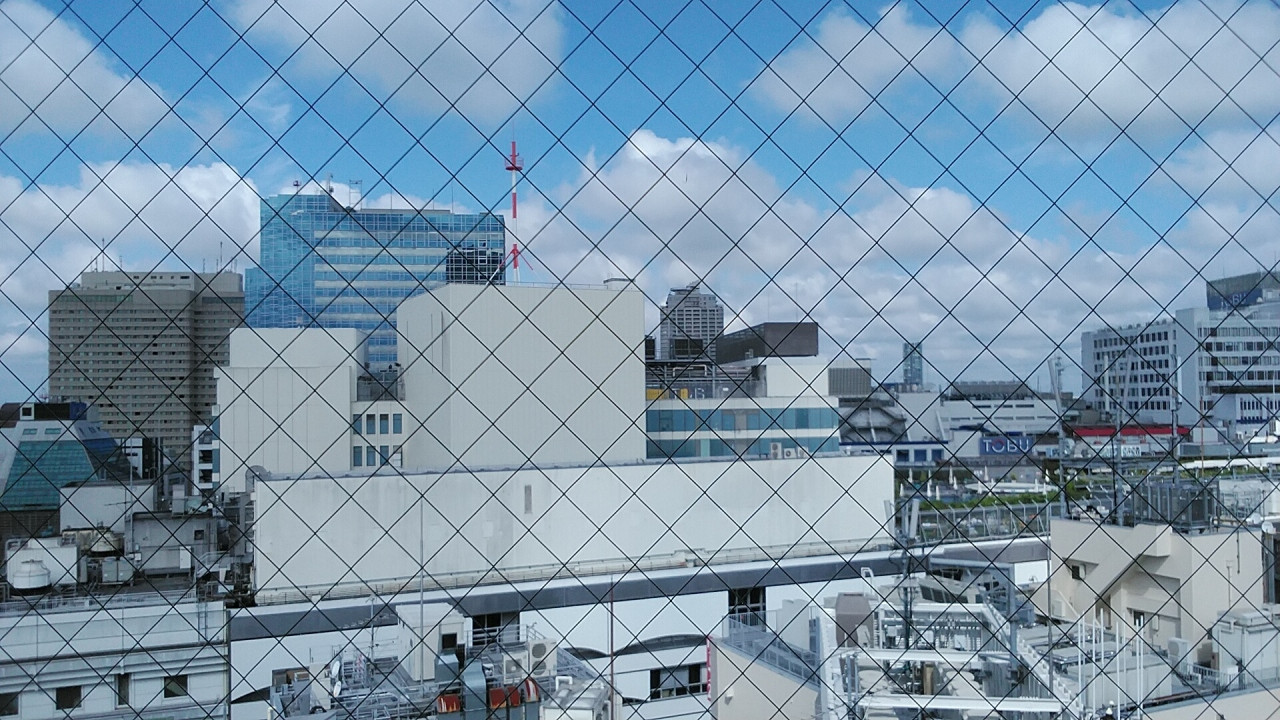 池袋駅側の眺望