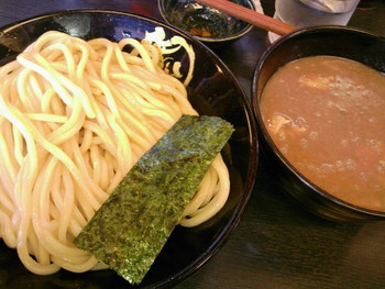 「無鉄砲つけ麺無極」料理 595853 つけ麺　中盛り