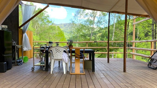 タイプCコンフォート テント バルコニー マウンテンビュー