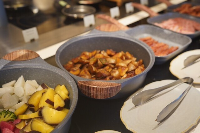 朝食ブッフェ②