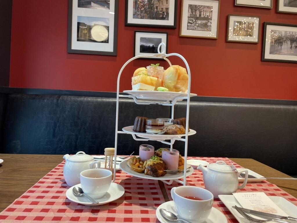 夏のアフタヌーンティー 例