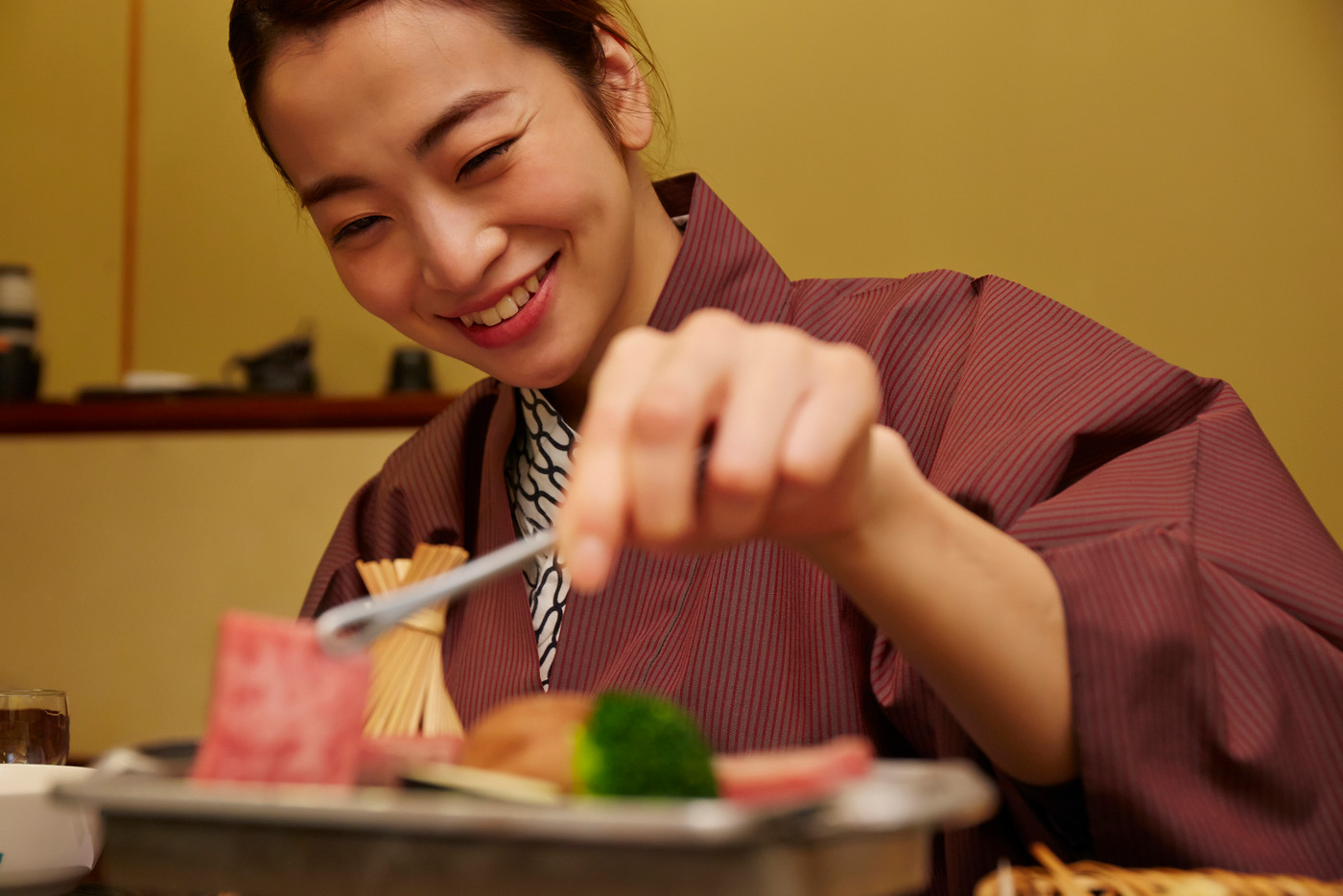 旅館のコース料理