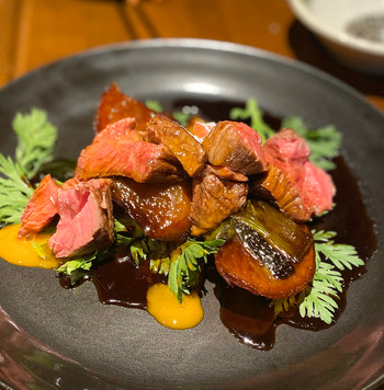 「おきる」 料理 127818299 オリーブ牛のすき焼き風