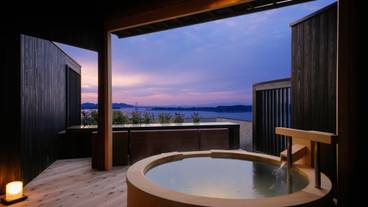 別邸 蒼空 天空TypeCの露天風呂 / 18