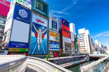 《Osaka》Dotonbori entertainment district《Morning》