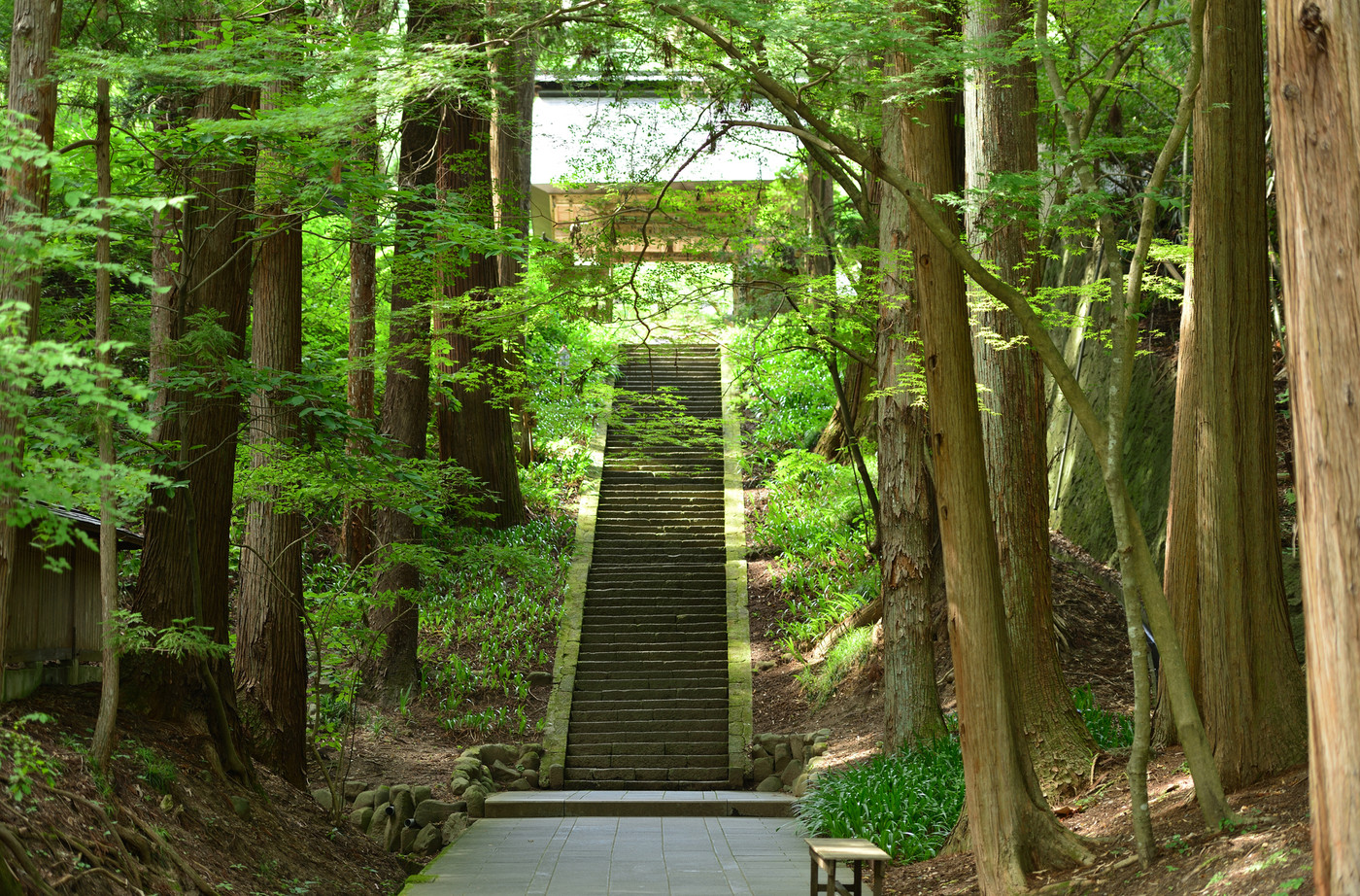 街風景　別所温泉