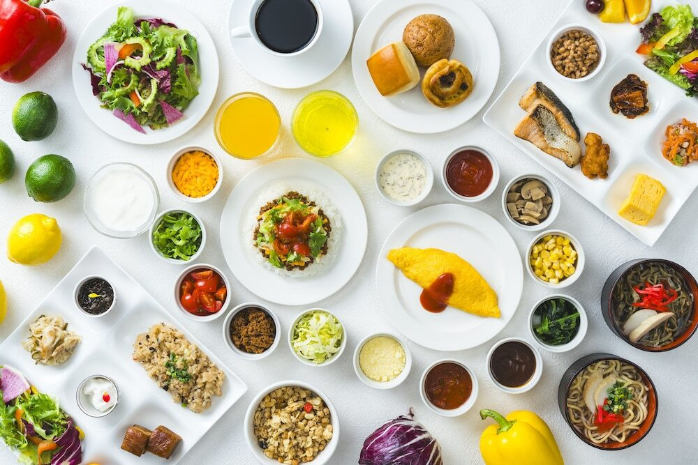 朝食ビュッフェ