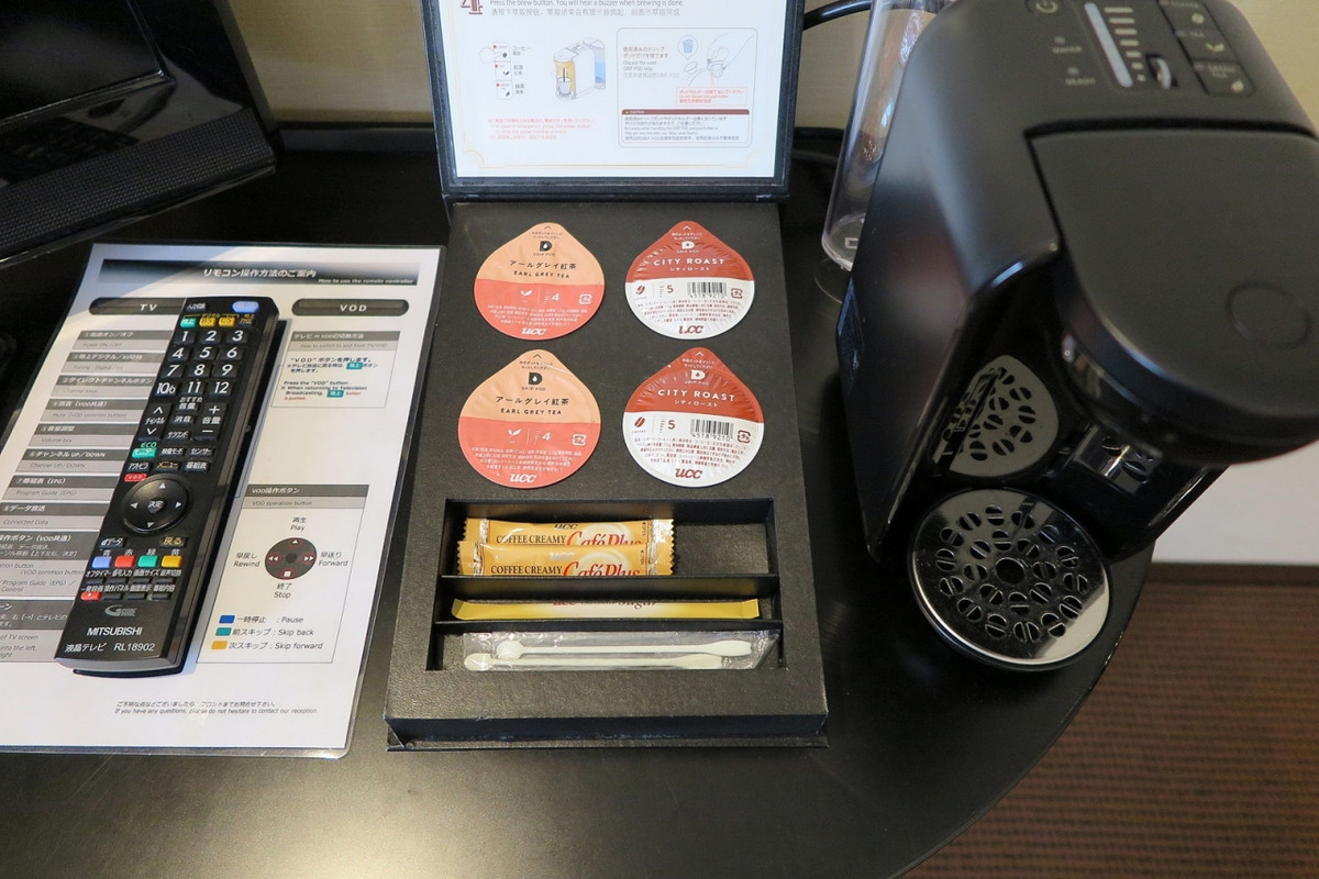 カプセルはコーヒー&アールグレイ