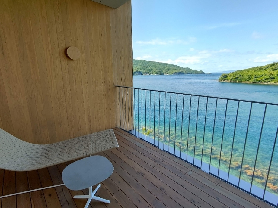 客室テラス一例②