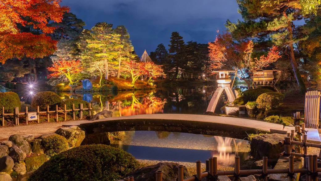 兼六園のライトアップ / 1