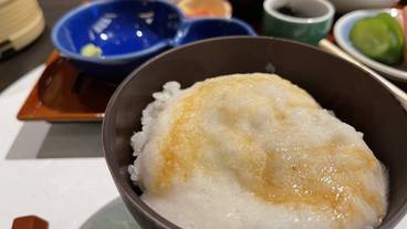 朝食一例 麦とろろご飯 / 8