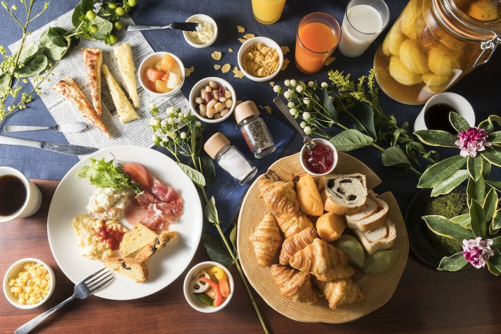 朝食ビュッフェ