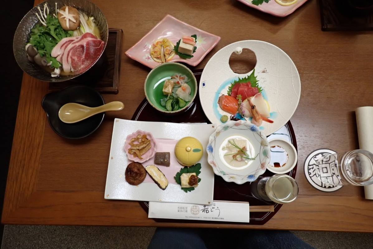 夕食の一部