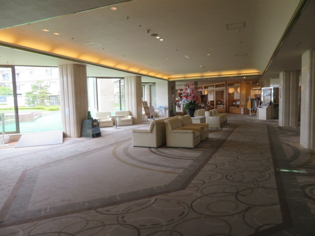 高級感のあるロビーです