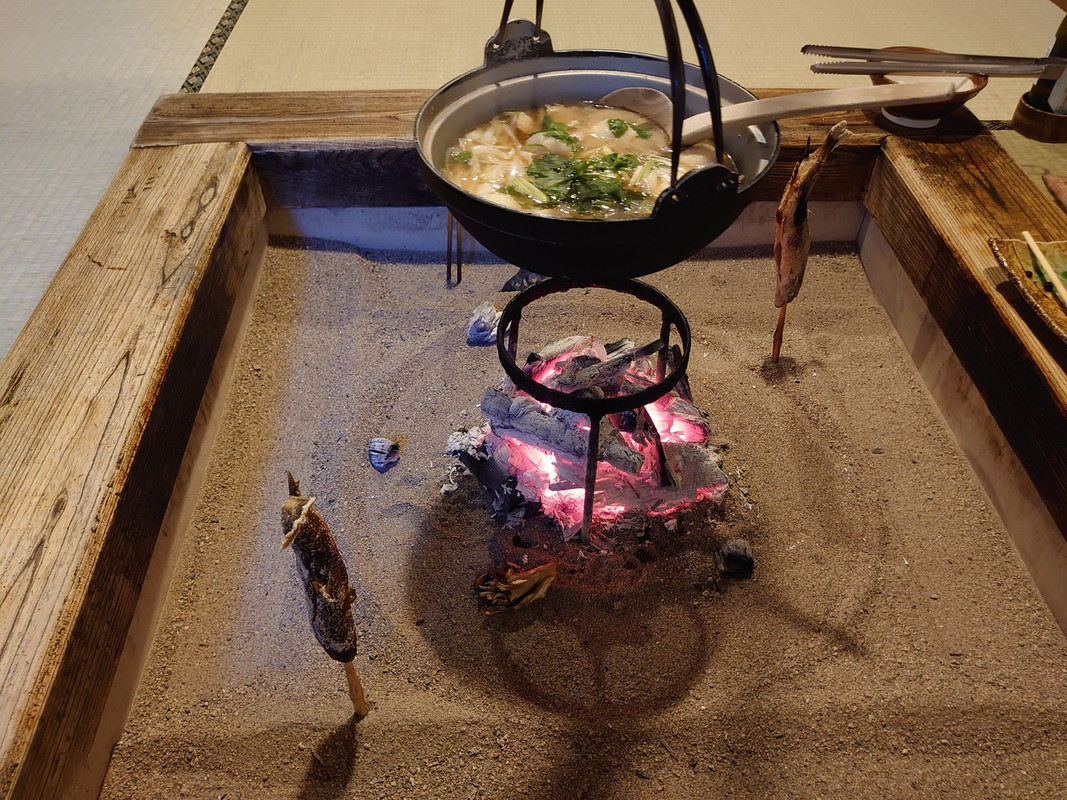 囲炉裏が最高