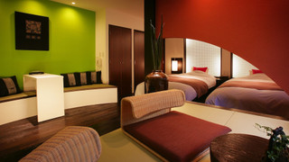 [特別室 山酔庵] 源泉かけ流し半露天風呂付和洋室 禁煙