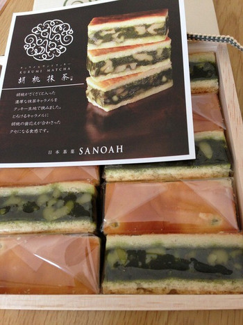 「日本茶菓 SANOAH」料理 1110631 胡桃抹茶