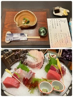 オコゼのお造り超最高!他も美味しかった