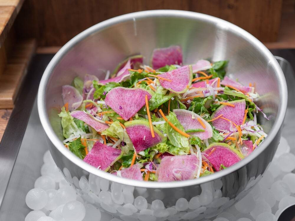 朝食ビュッフェ