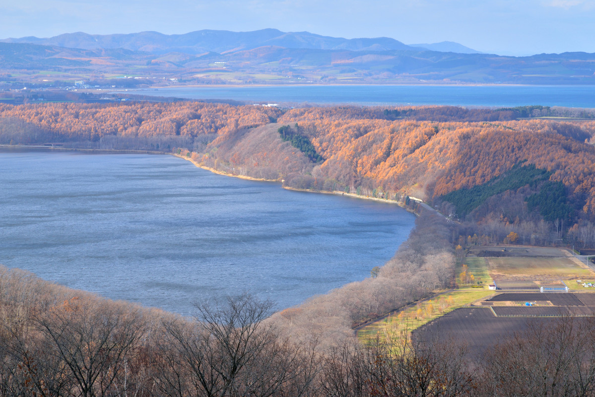 オホーツク流氷館からの眺め