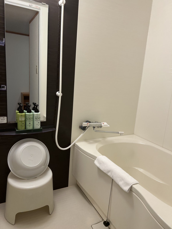 部屋風呂もついてました