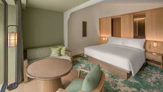 スタンダード ルーム キングベッド 1 台 ガーデンビュー