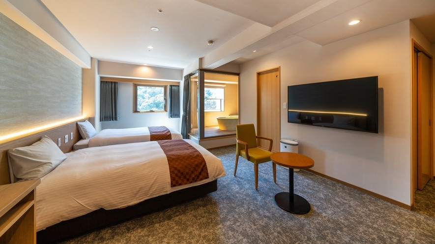 スケールの大きい大浴場で癒されて。記念日はシャンパンで乾杯♪3931774