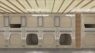 スペシャルオファー　スリーピングポッド2部屋 禁煙（男性用）