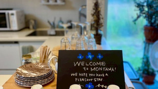 ラグジュアリー コテージ 1 ベッドルーム キッチン ガーデンビュー