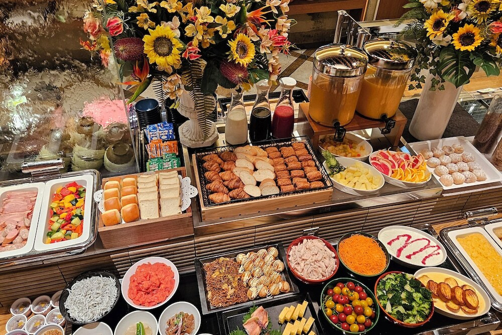 朝食ビュッフェ