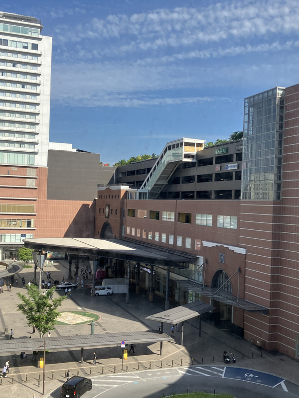 客室からの景色