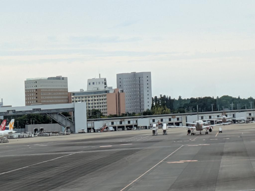 空港から近いホテルです。
