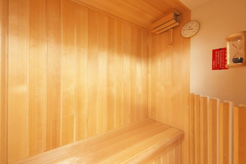 露天風呂付客室「金峰」専用サウナ