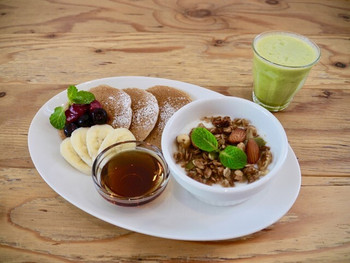 「SEA DAYS」 料理 85892886 全粒粉パンケーキset
