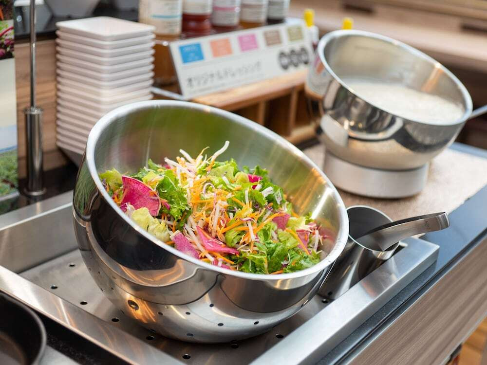 朝食ビュッフェ