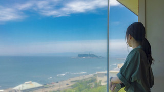 ツインルーム B - 相模湾を見下ろすロケーション -