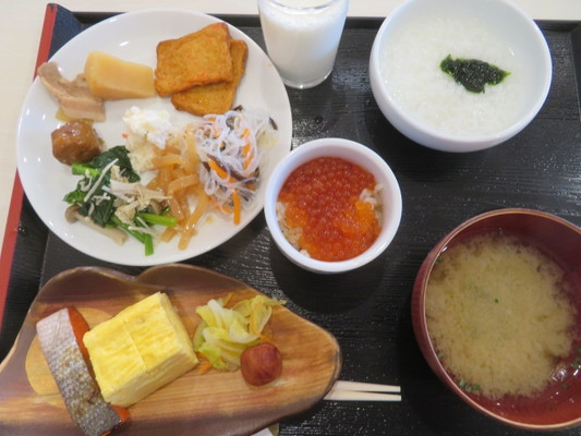 朝食の一部です