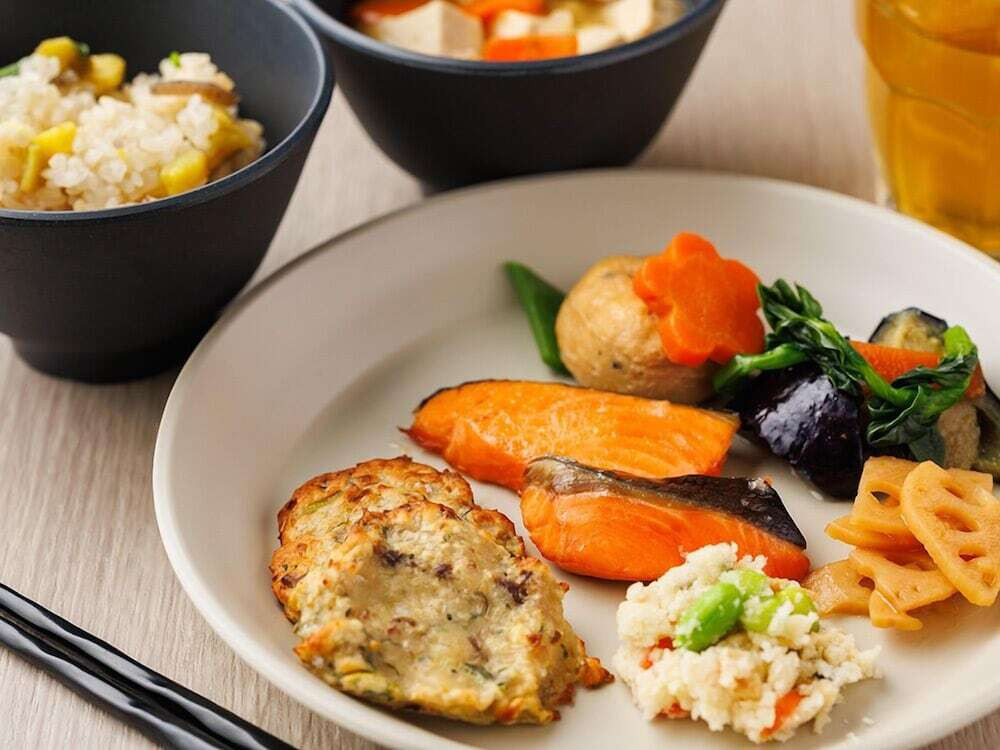 朝食ビュッフェ