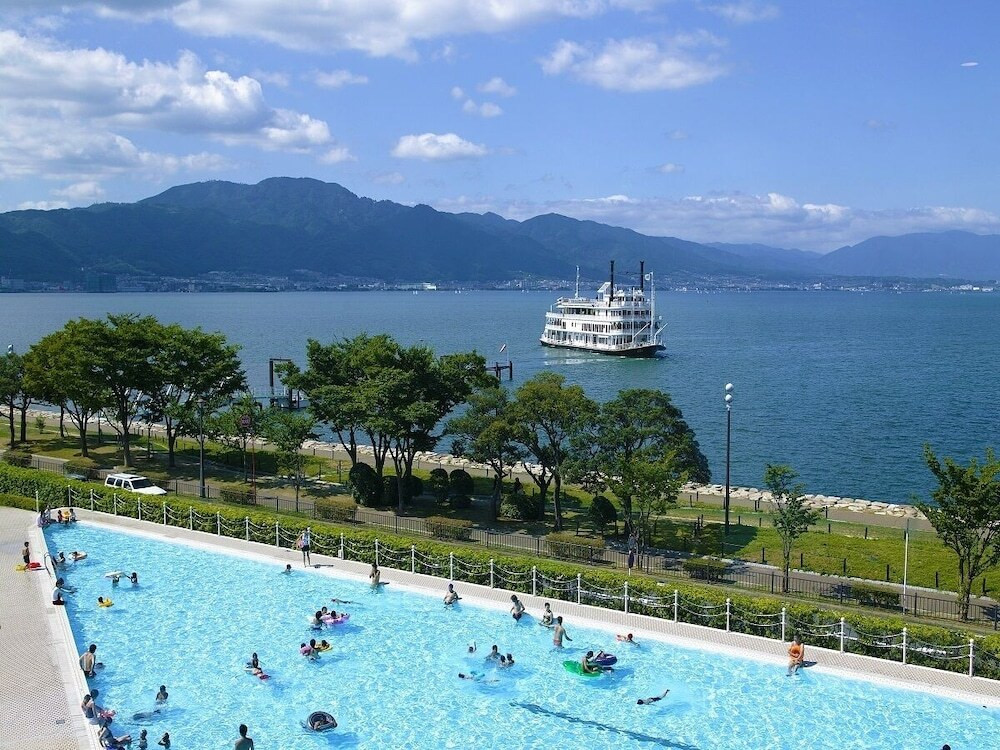 屋外プール