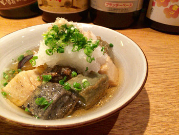 「お数家いしかわ」 料理 45711626 生麩とお茄子の揚げ出し（650円）