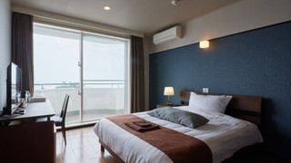 スタンダード ダブルルーム ダブルベッド 1 台 禁煙 オーシャンビュー