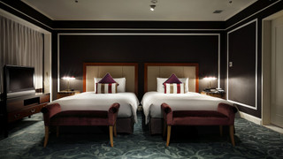 ジュニアスイートツイン クラブラウンジアクセス付き (91平米/ダブルベッド×2台) 禁煙