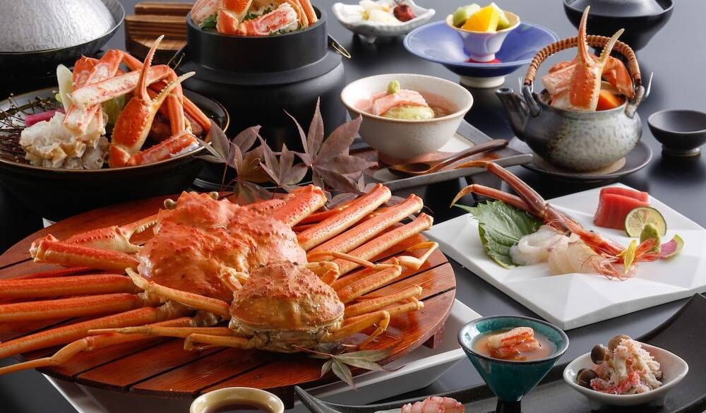 冬限定の蟹会席一例 / 4