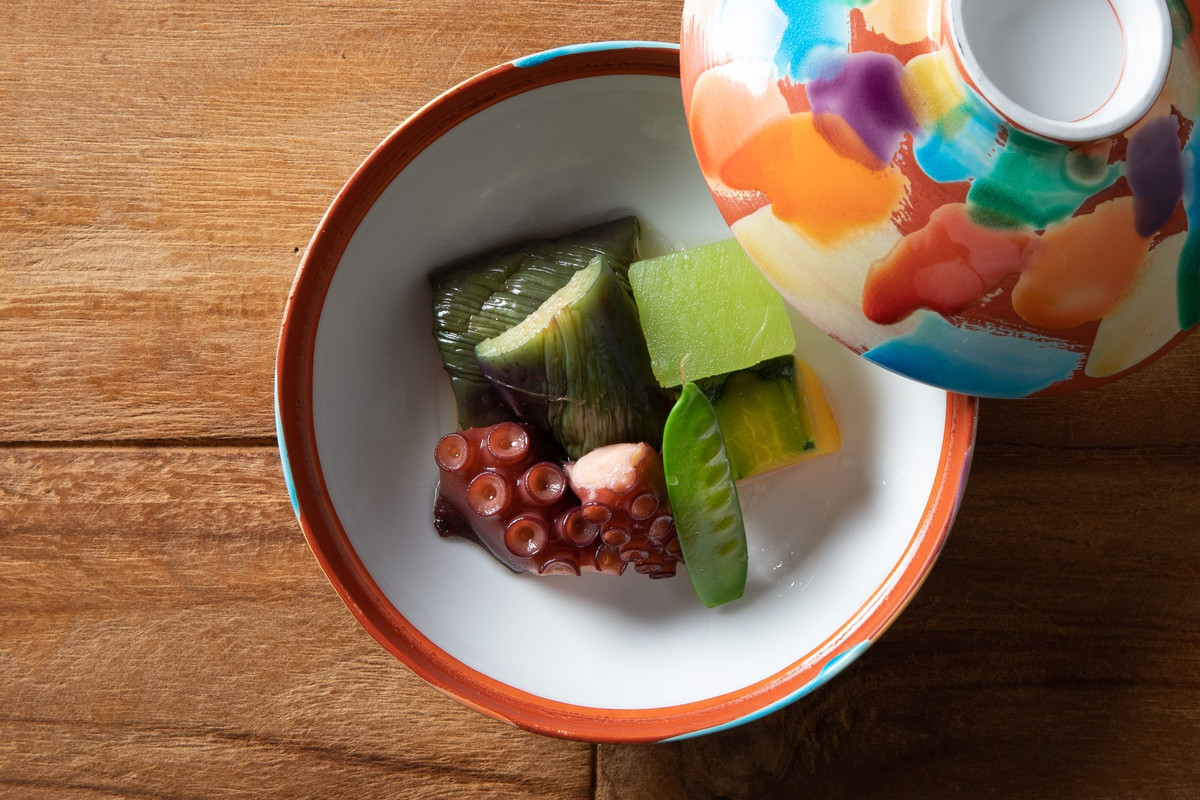 夕食の焚き合わせ例