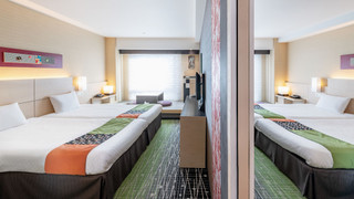 コネクティング ジャパネスクツインルーム6名利用 禁煙